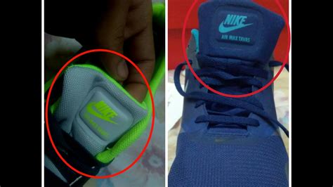fake vs original nike shoes